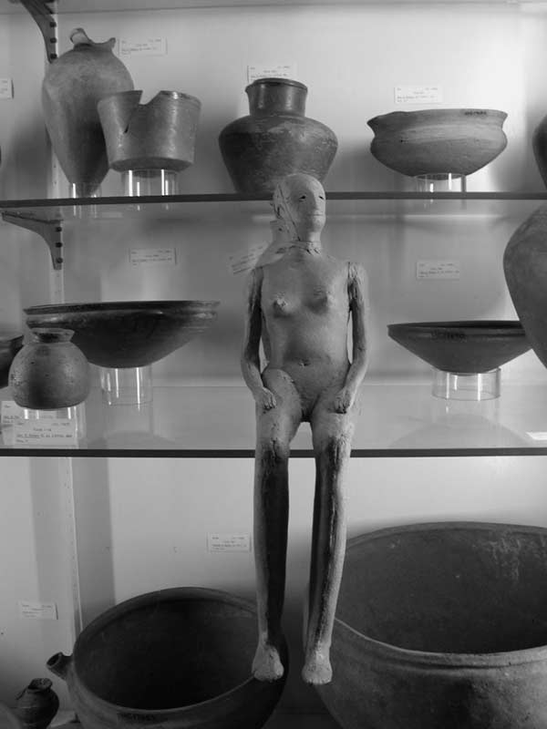 Figures in the Petrie Museum 