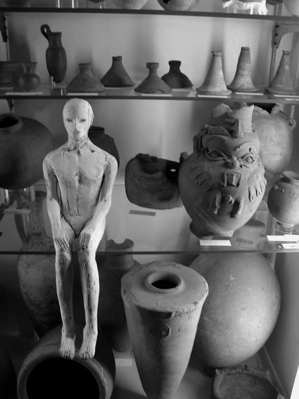 Figures in the Petrie Museum 